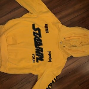 justin bieber tour merch!